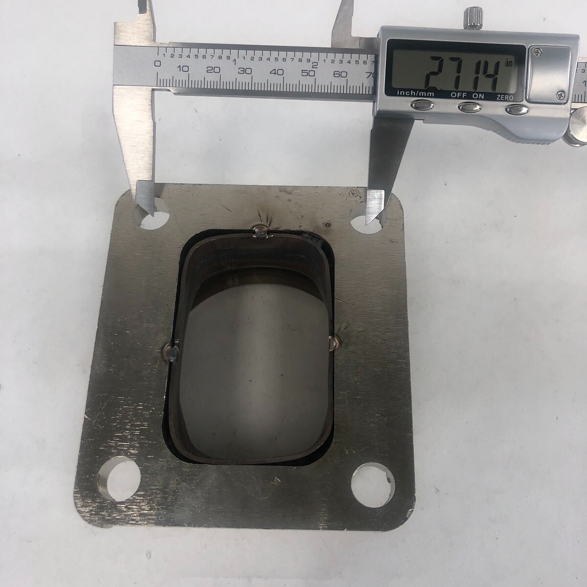 3" V-Band Flange to T4 -4 Bolt Turbo Charger Flange Conversion Adapter