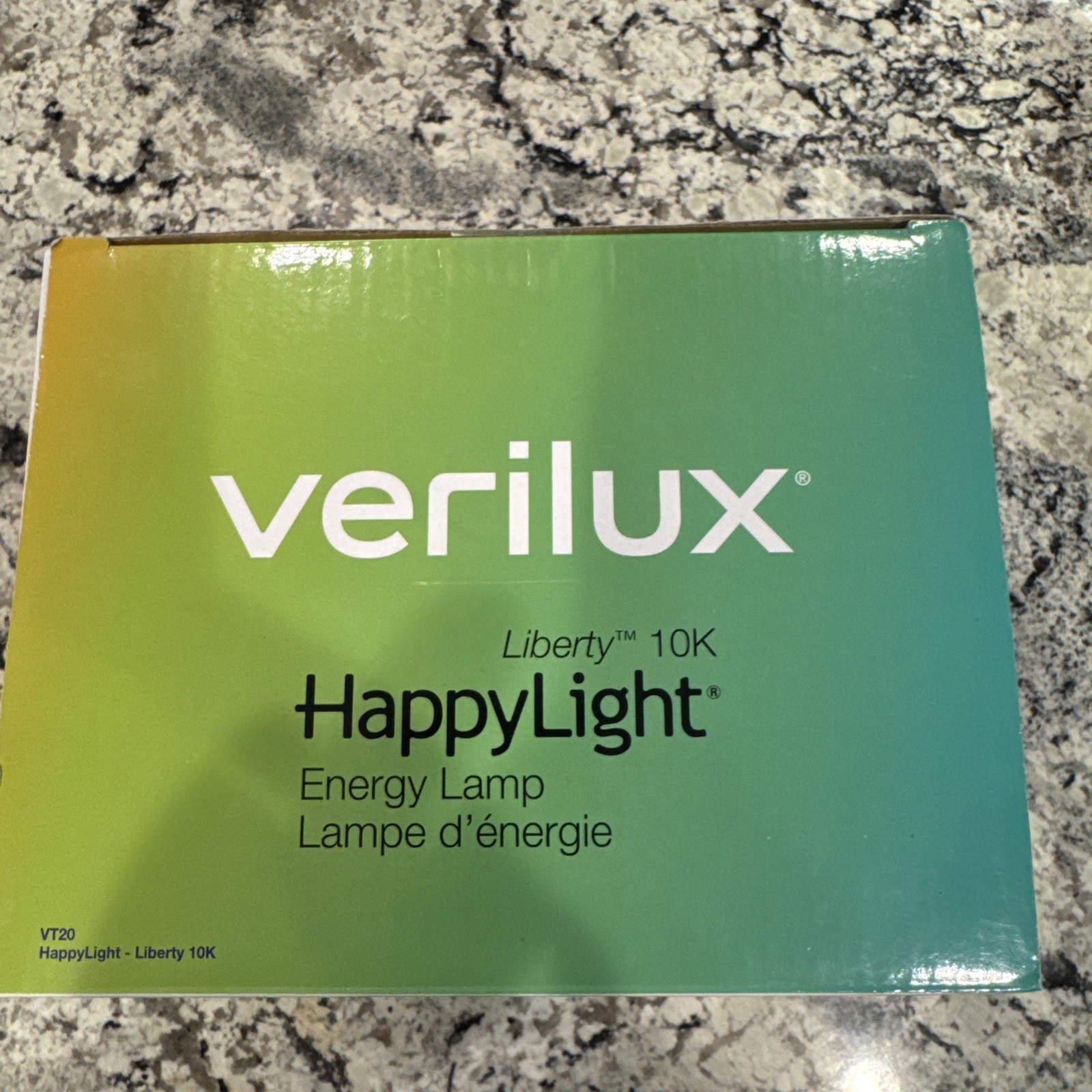 Verilux HappyLight Full-Size - UV-Free Therapy Lamp, Bright White Light with ...