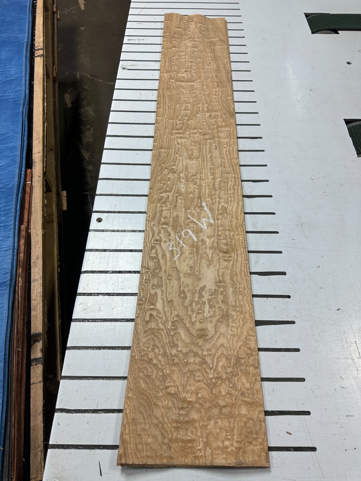 Tamo Ash Raw Wood Veneer 2 sheets 51'' x 8'' 319W