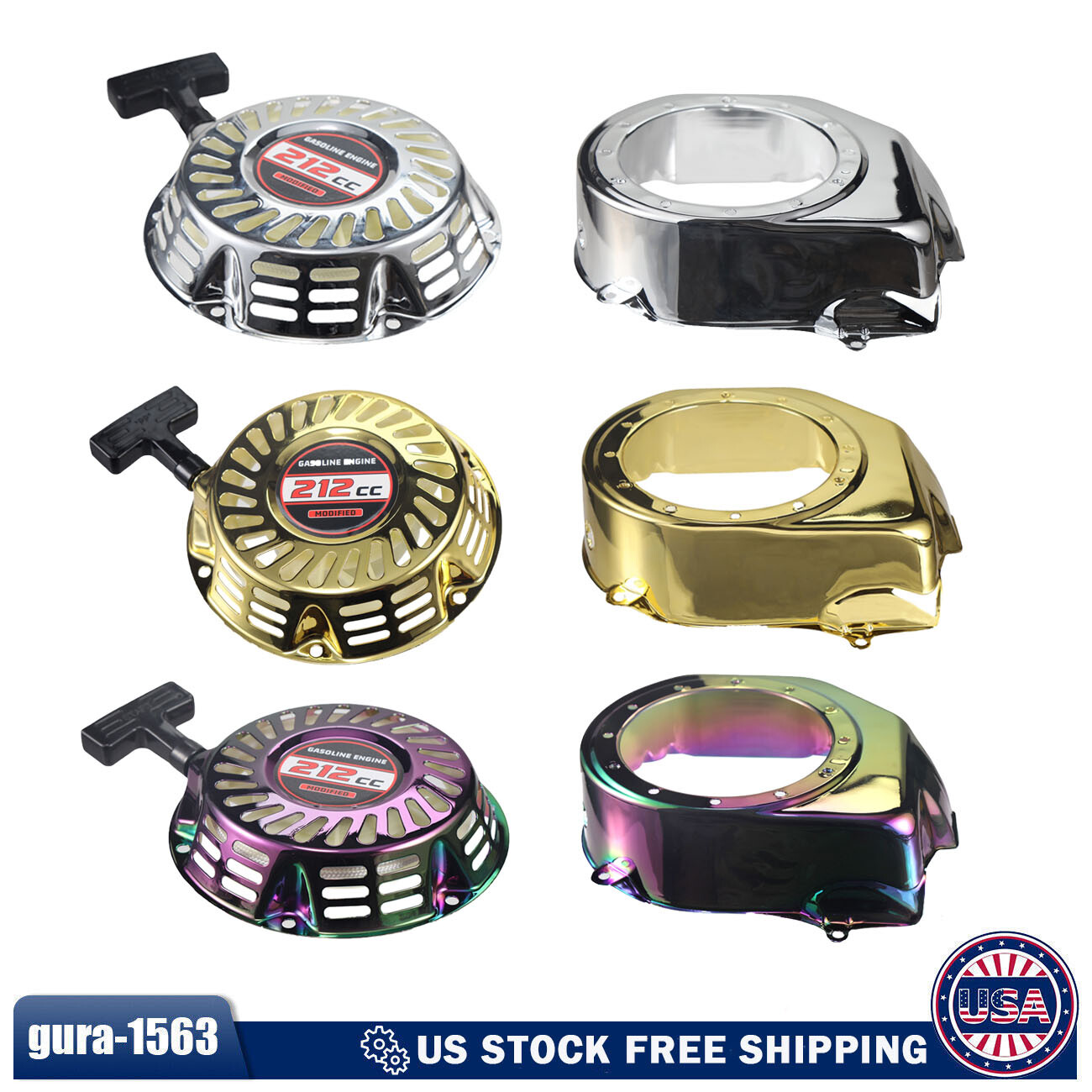 Recoil Pull Starter Start For Predator 212cc 6.5 HP Honda GX160/GX200 Engine