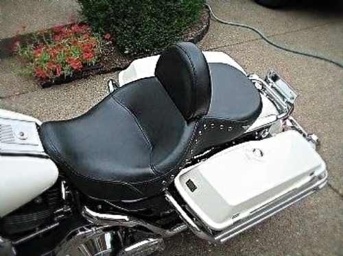 Harley Davidson Motorcycle Drivers Backrest kit for use with Low Profile Seat