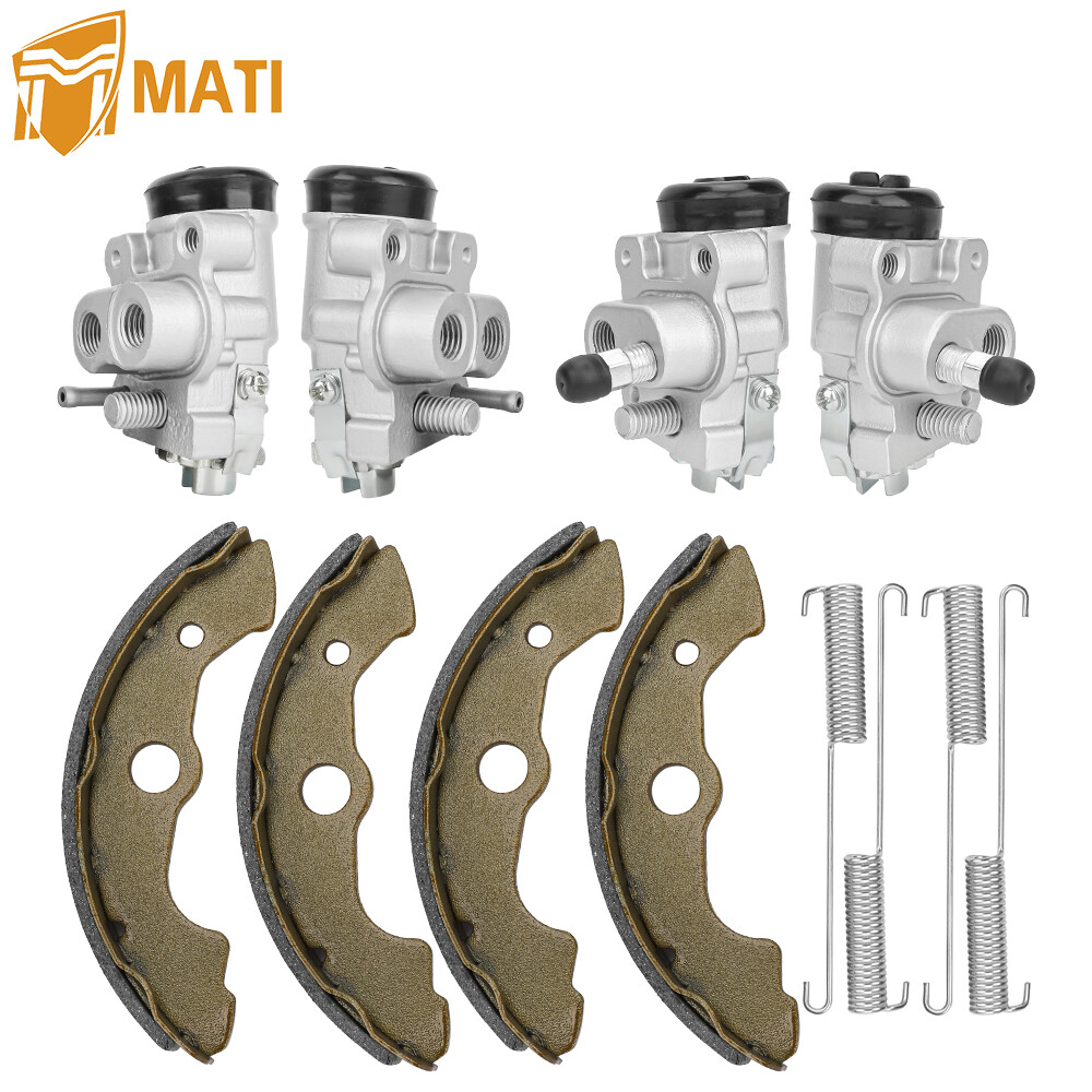 Front Brake Wheel Cylinders All Four w/Shoes for Honda Foreman 450 TRX450 4x4