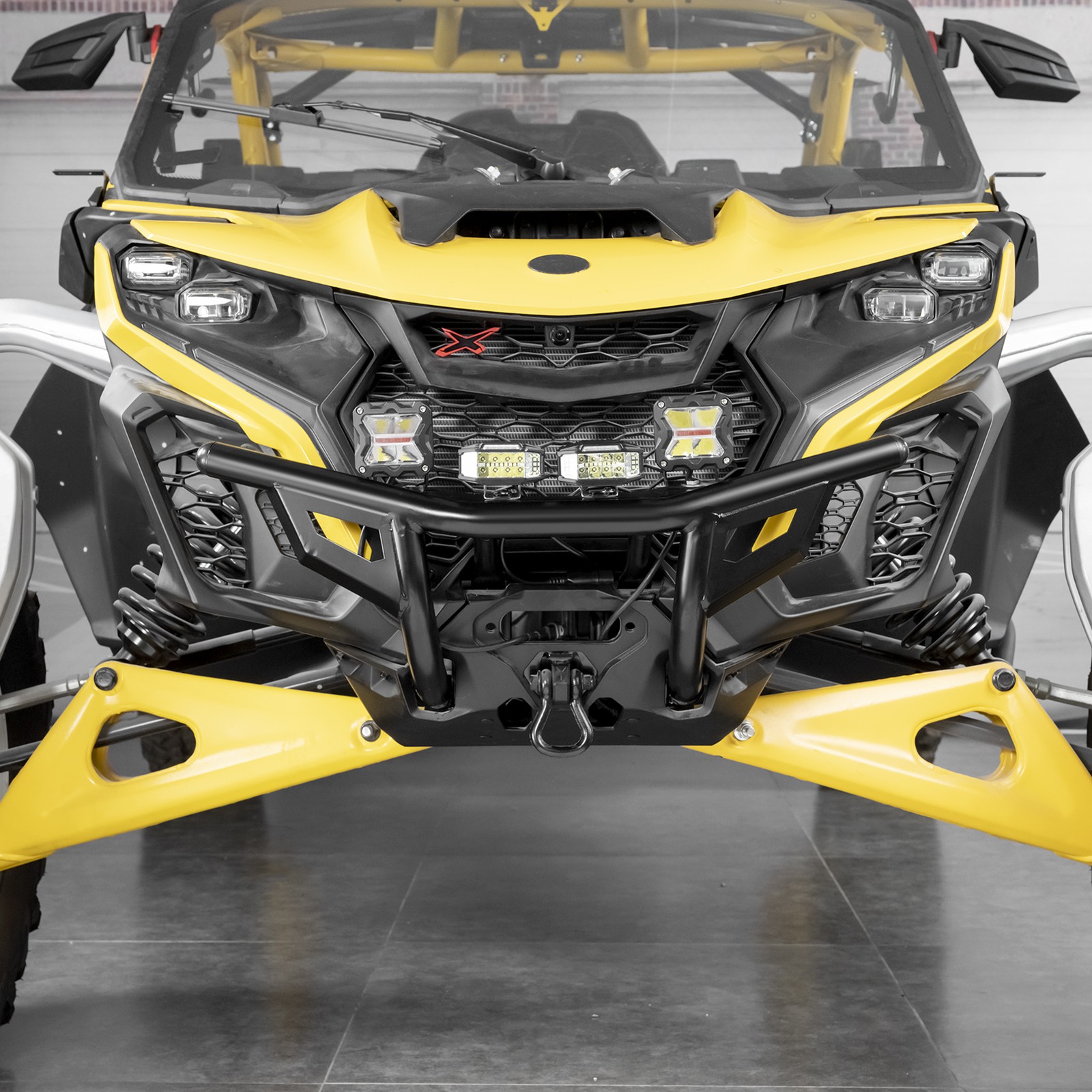 Heavy Duty Steel Front Bumper For Can Am Maverick R #715007311/715007691