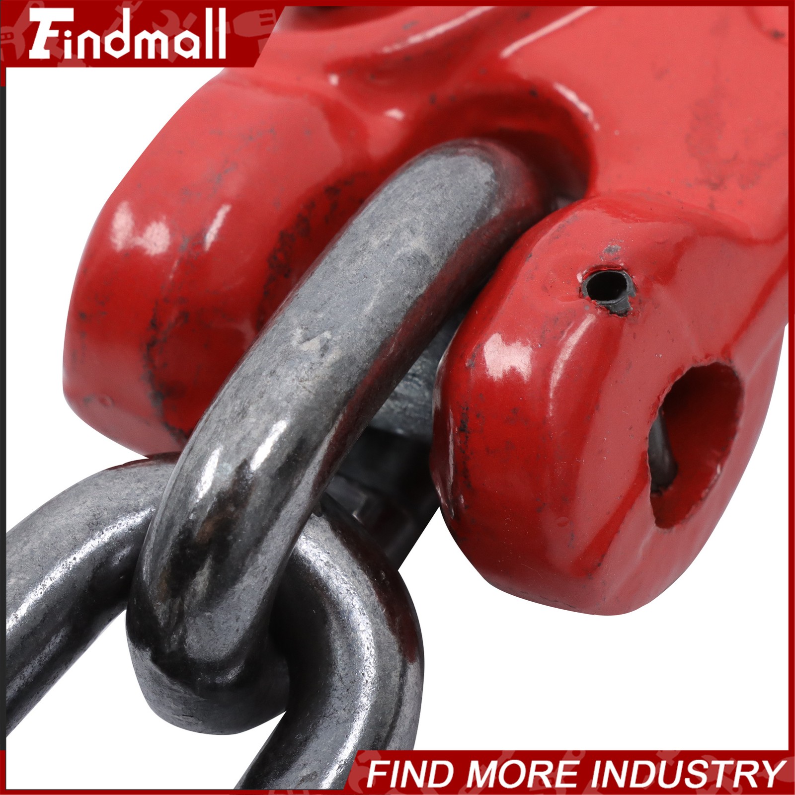 Findmall Chain Sling 5/16In × 5FT G80 11000Lbs 4 Legs Lifting Chain W/Adjusters