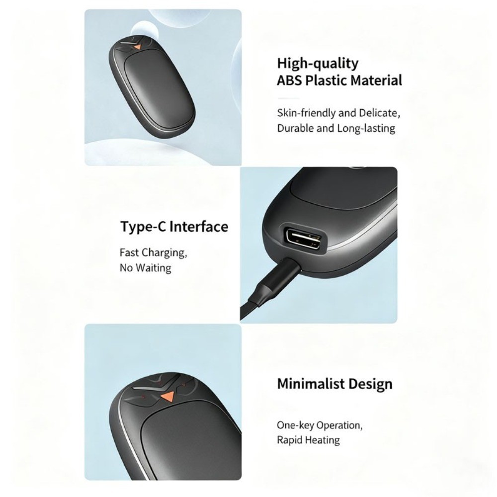 Hand Warmers USB Rechargeable 2 Pack Portable Electric Hand Warmer for Outdoor