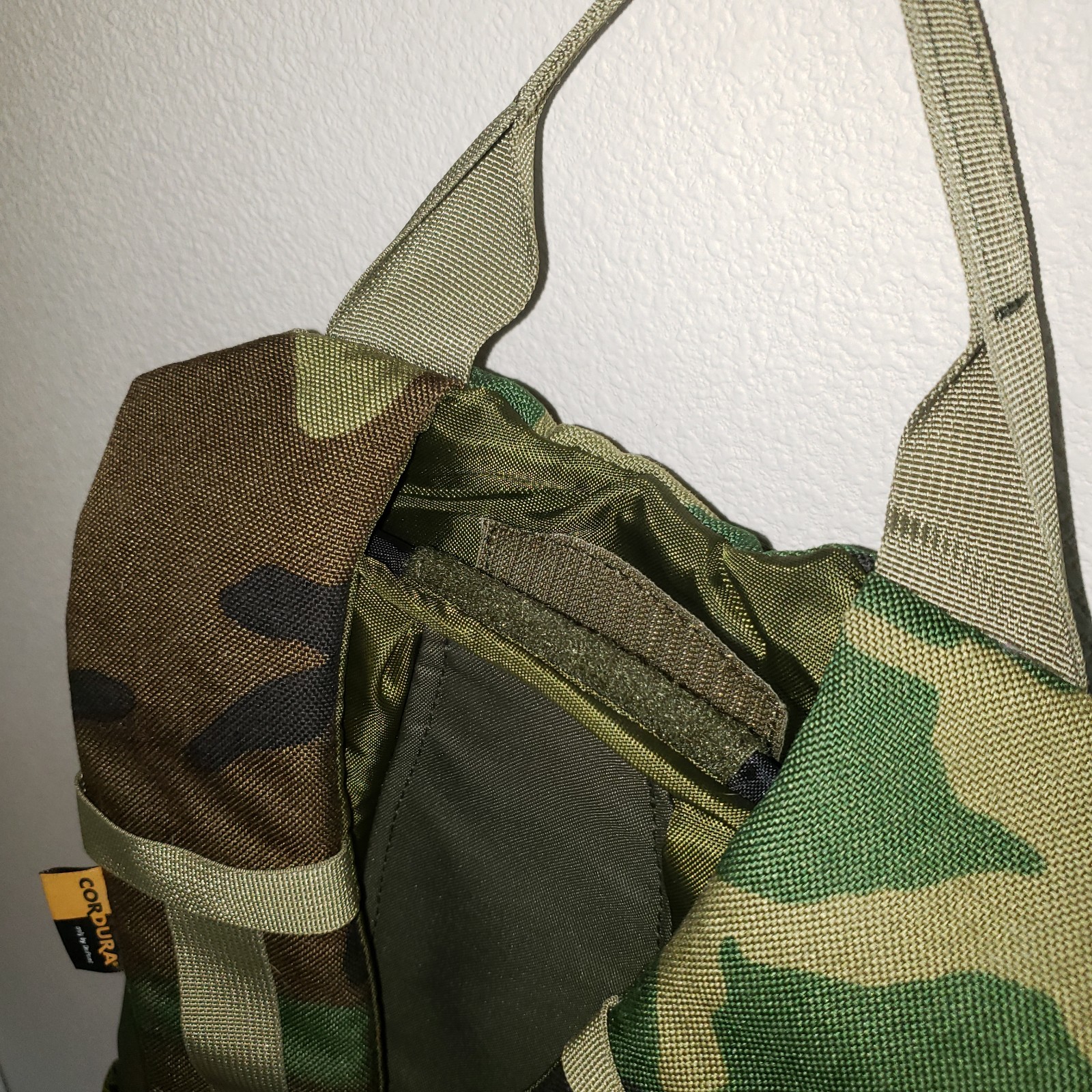 Rare Camelbak Transformer Maximum Gear Hydration Pack Backpack M81 Woodland Camo