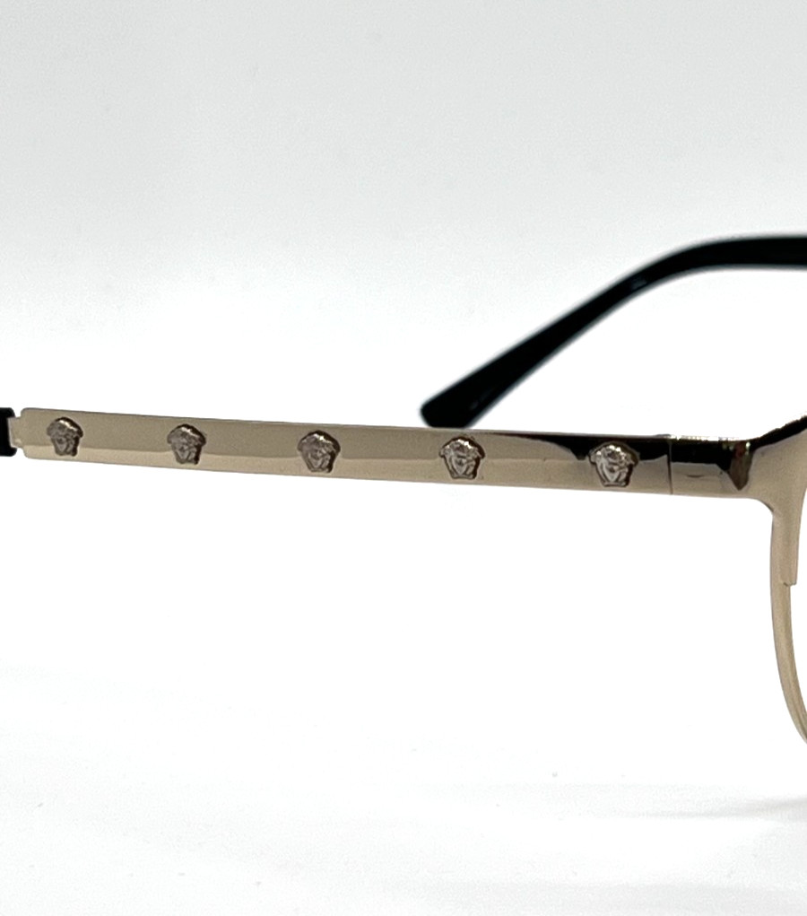VERSACE 1251 1252 Women Eyeglasses 53-16-140 Pale Gold 100% Authentic