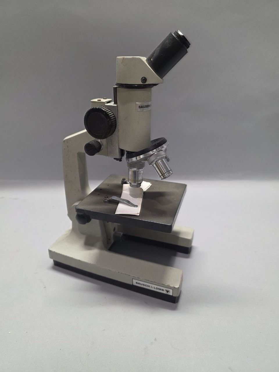 BAUSCH & LOMB JAPAN VINTAGE SLIDE MICROSCOPE- AS IS
