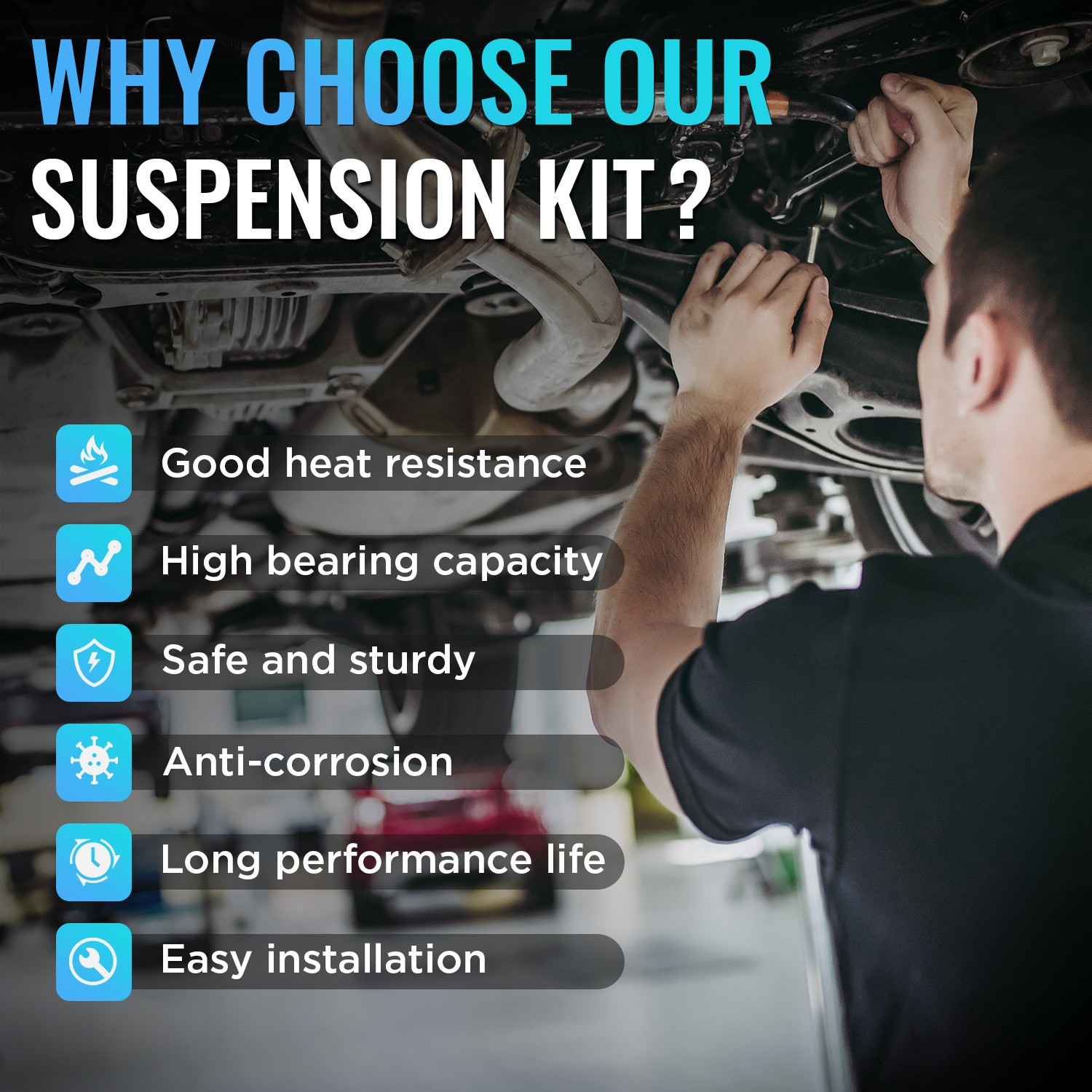 10PCS Front Lower Control Arms Tie Rod Sway Bar For 2011-2016 Hyundai Elantra