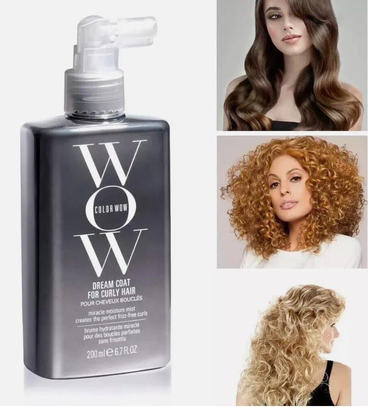 Color Wow Dream Coat for Curly Hair - Frizz-Free Curls Made Easy Care 200ml NEW