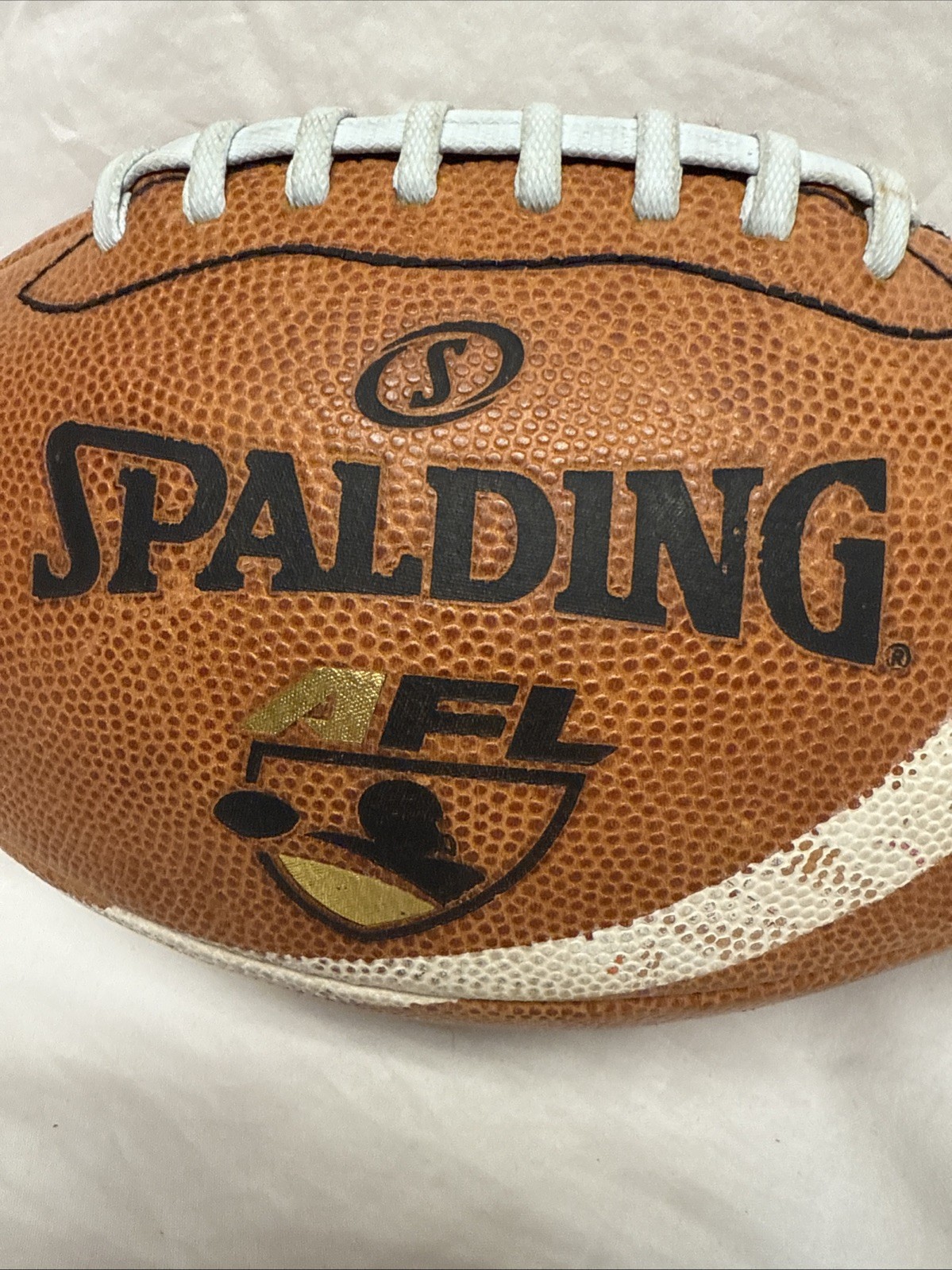 Vintage Spalding AFL Arena Football League Football, needs air