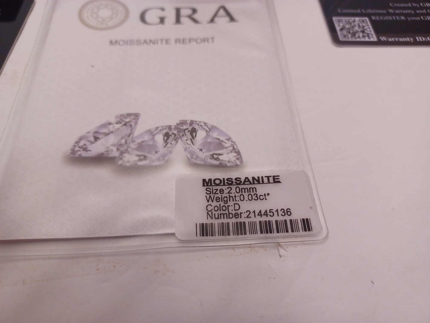 925 Sterling Moissanite 2.0 Ct Engagement Ring Sz 7 & Matching Wedding Ring NEW