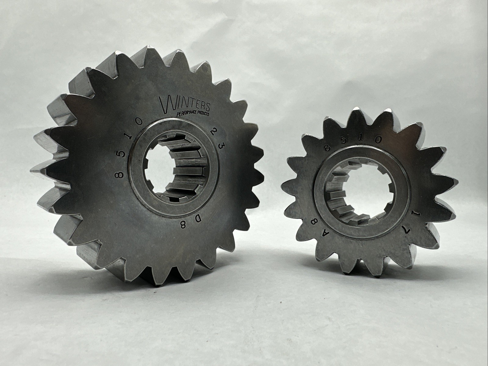 Set 10 REM Polished Winters Performance Steel Quick Change Gear 10 Spline 8510