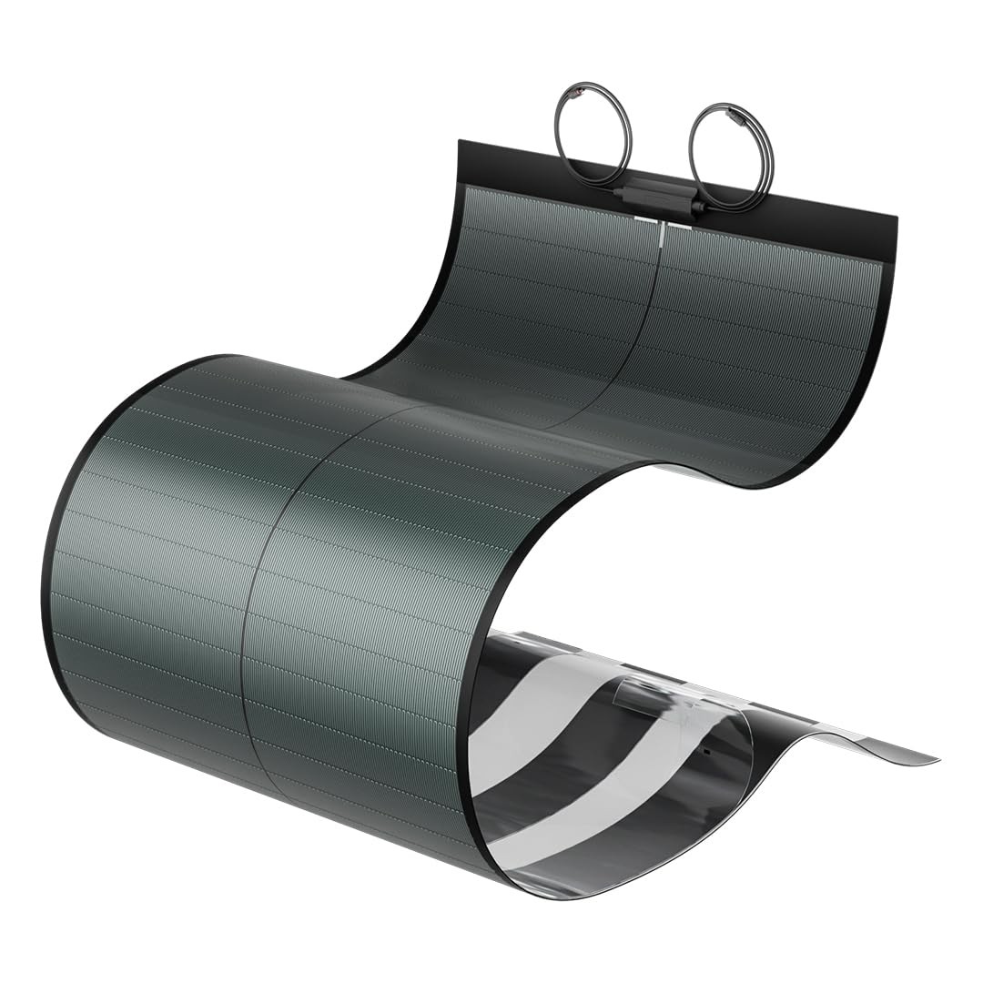 BougeRV Yuma 200W CIGS Thin-Film Flexible Solar Panel Anti-Shading with Tape