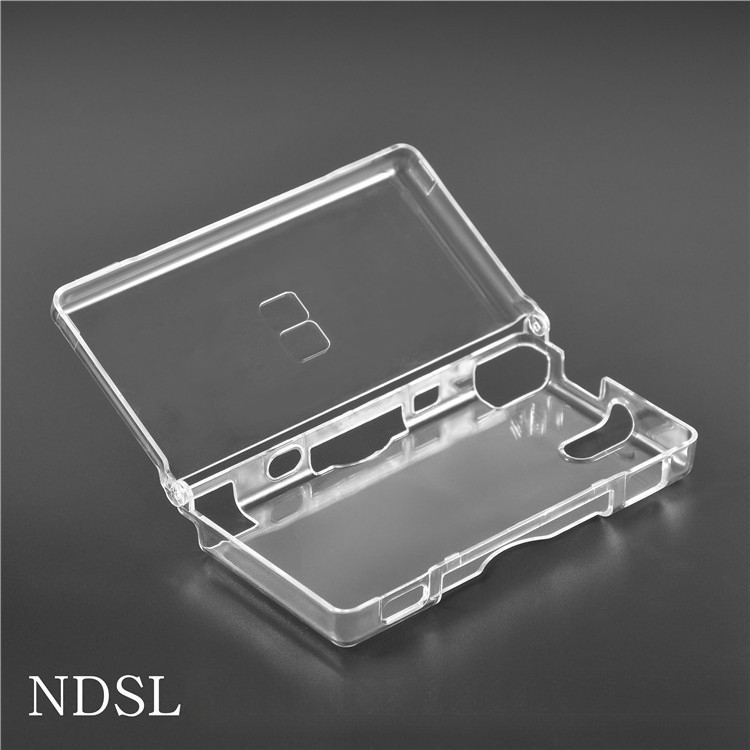 Clear Crystal Hard Shell Case Cover for Nintendo DSL NDS Lite NDSL Console