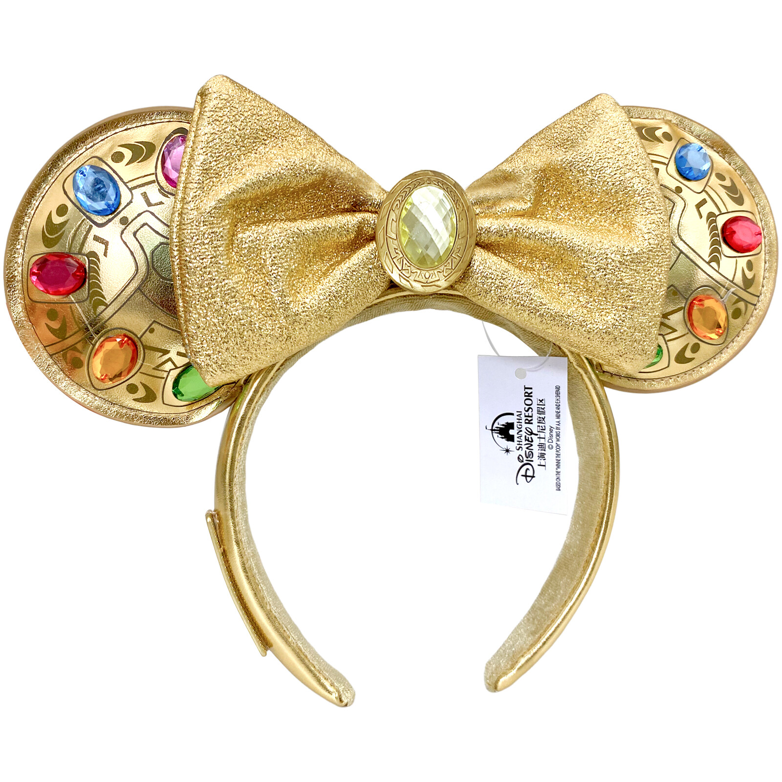 Disney-Parks Loungefly Mickey Mouse Marvel Infinity Stones Minnie Ears Headband