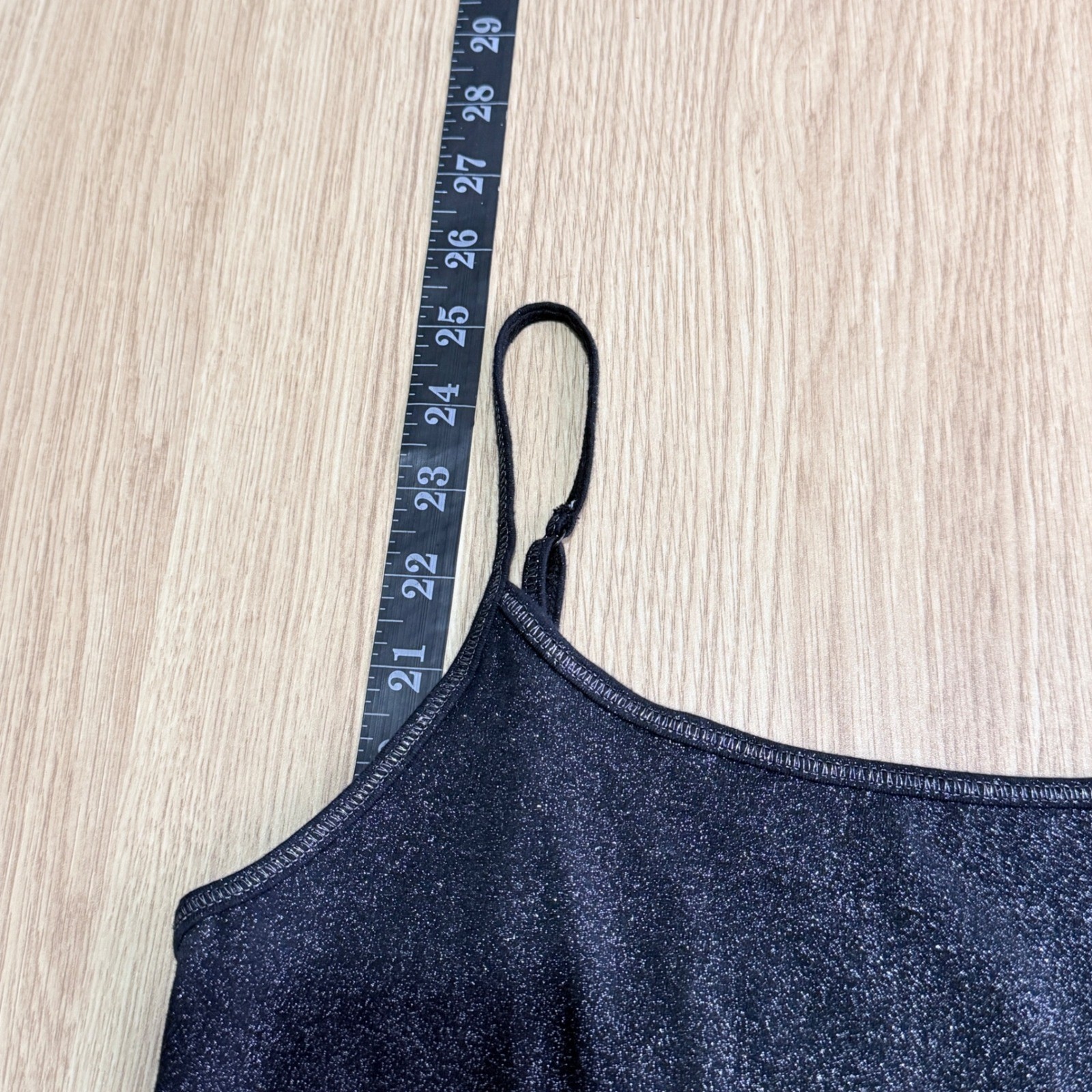 Y2k 2010s Aeropostale Cami Shimmer Tank Top Women sz M whimsigoth layering fairy