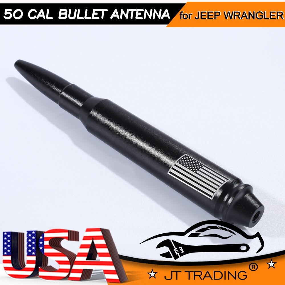 USA Bullet Antenna for 2007-2021 Jeep Wrangler JK JL Rubicon Sahara Gladiator