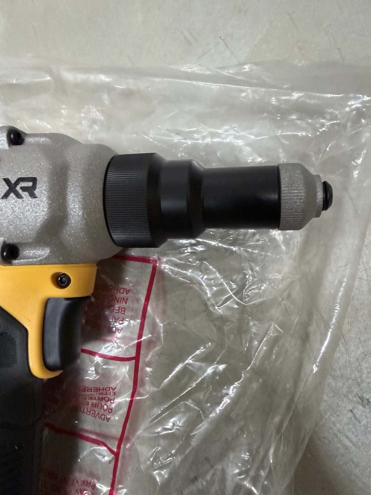 DEWALT DCF414GE2 20V MAX XR BL 1/4" Rivet Tool w/ 2 POWERSTACK Batts, 1.7 Ah Kit