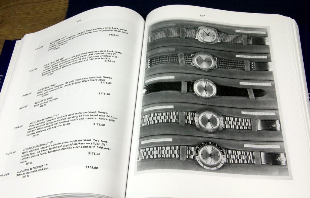“Complete Guide to Bulova Accutron watches" HARDBOUND BOOK 530 PAGES 1100 ID'D