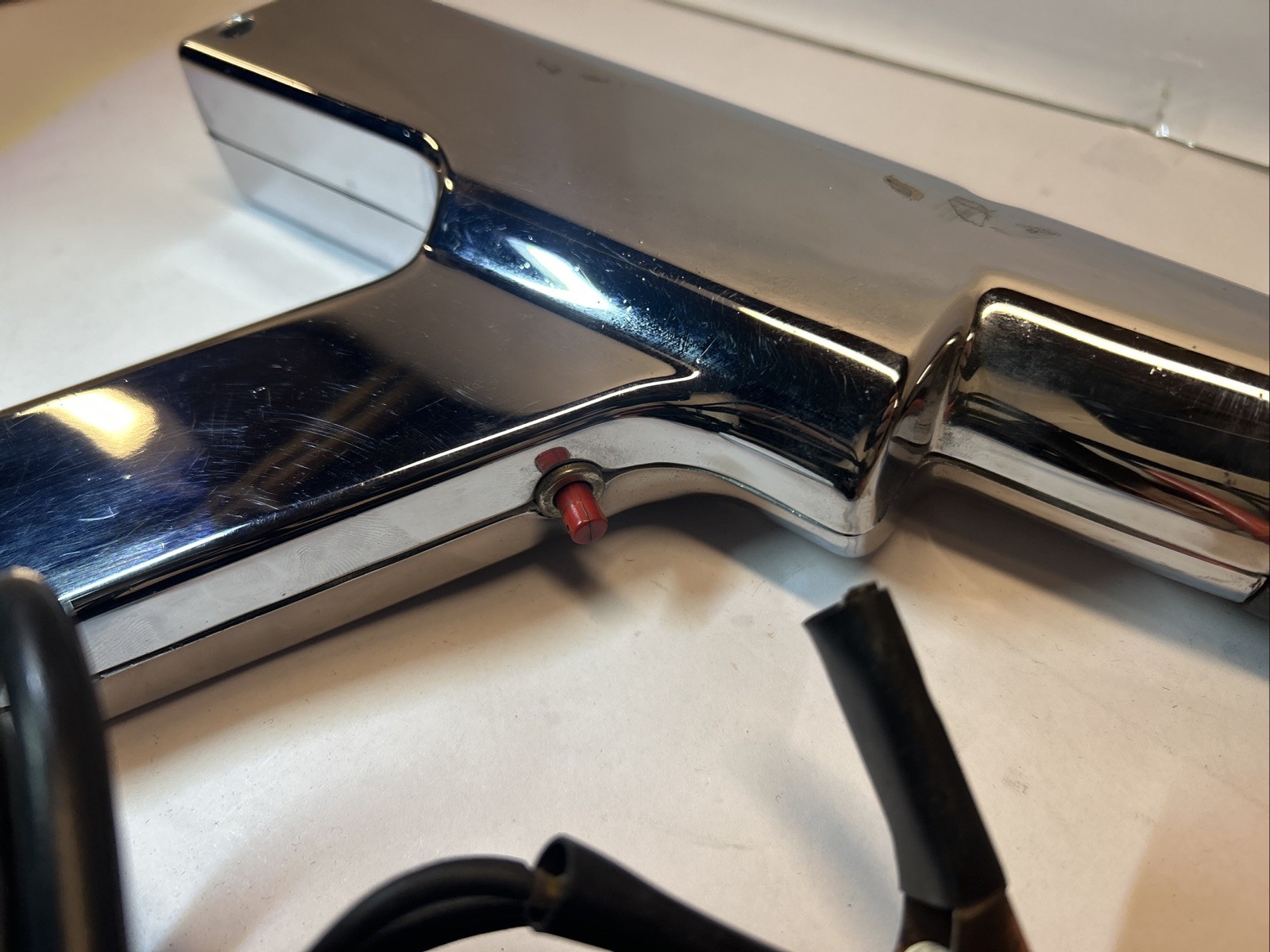 Vintage Sears Roebuck Penske Chrome Power Auto Timing Light Gun 244.2115 Manual