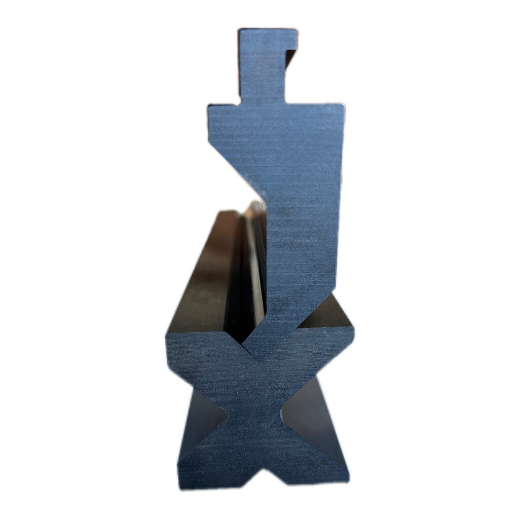 NEW 6” American Type Press Brake Punch (Height: 3.03") & 4-Way Die (2.36"sq)