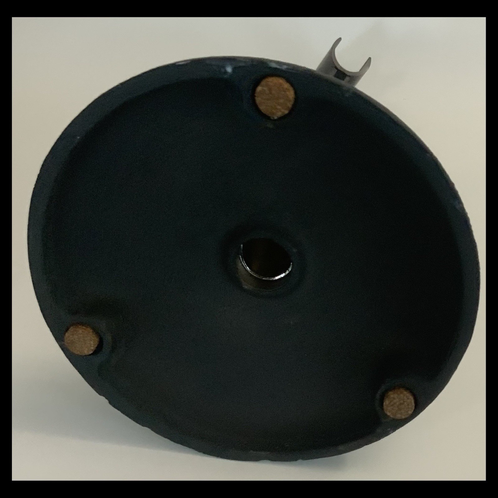 Vtg MCM Atlas Sound Adjustable Desk/Tabletop Microphone Stand-Cast Iron Base🅱️