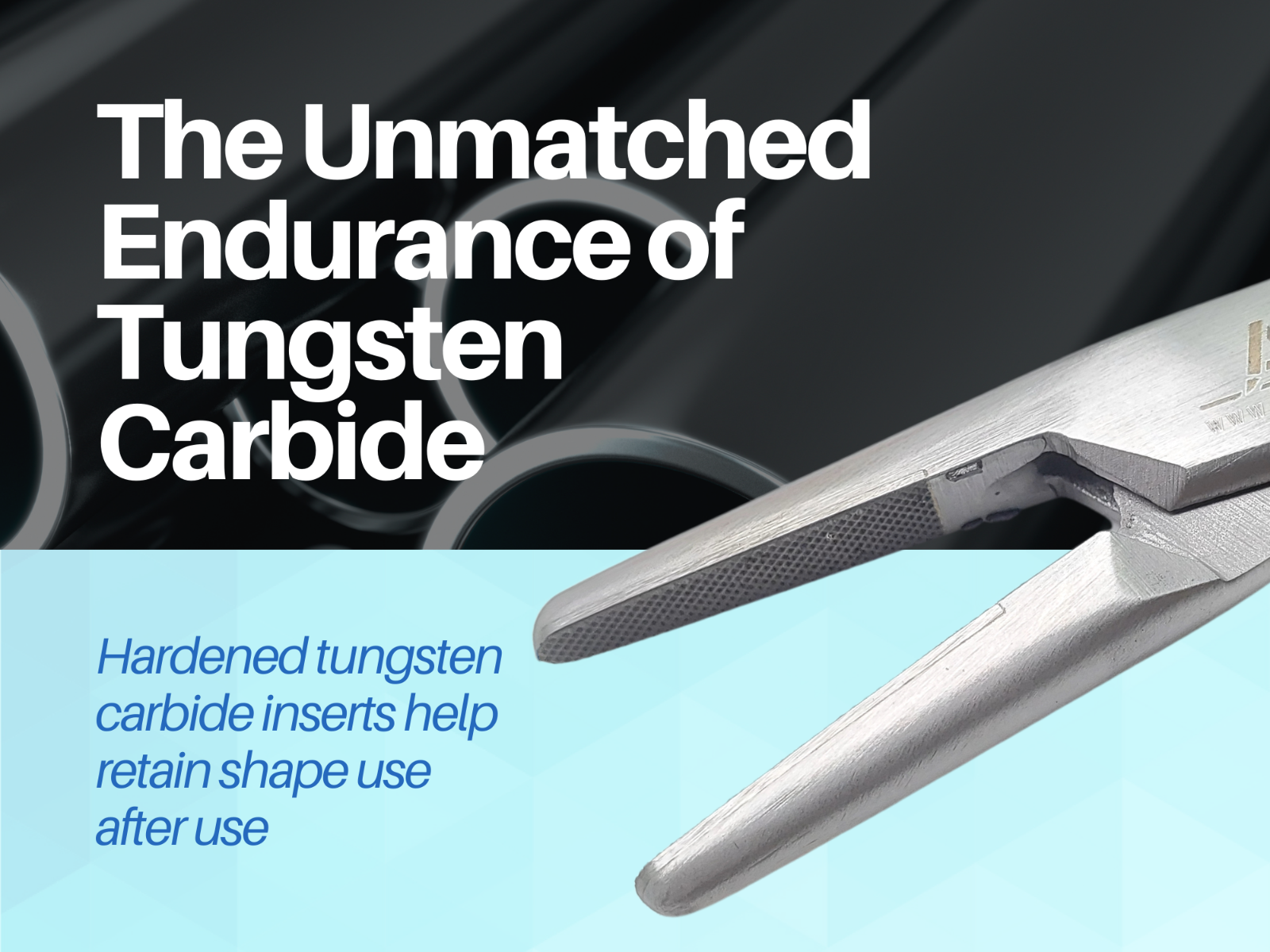 Mayo Hegar Needle Holder Driver 6 inches with Tungsten Carbide ARTMAN