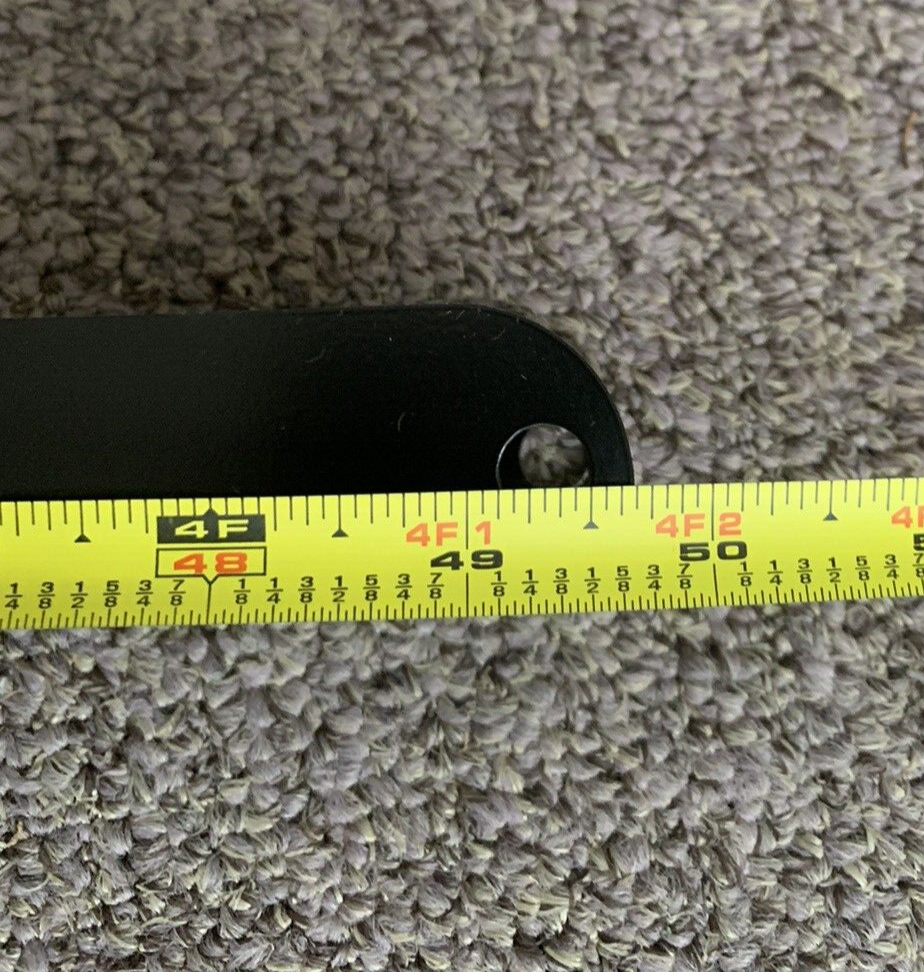 8952002.400U - 9100/9200 POWER RV AWNING TOP ARM RIGHT OR LEFT BLACK W/FASTENERS