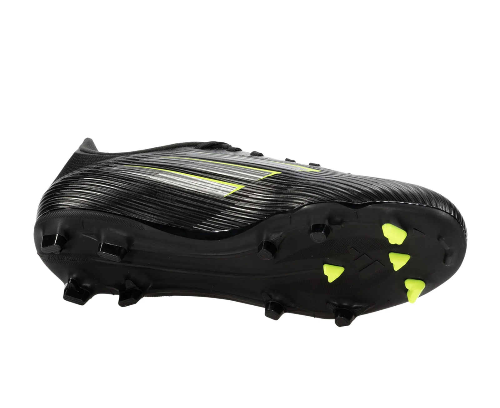 Adidas F50 League FG Core Black Iron Soccer Shoes Size JI0007