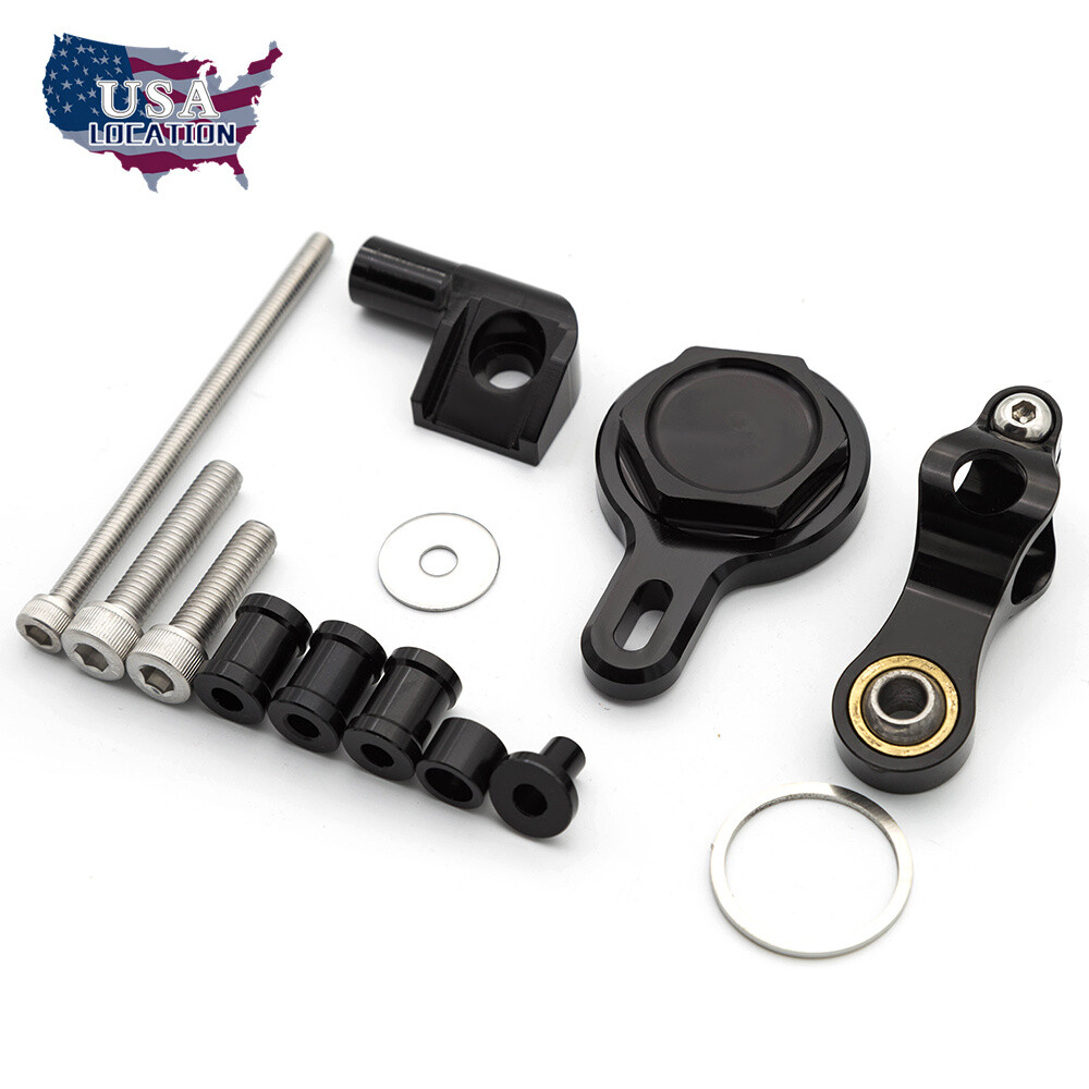For YAMAHA YZF R1 1998 1999 2000 2001 CNC Motorcycle Steering Damper Bracket Kit