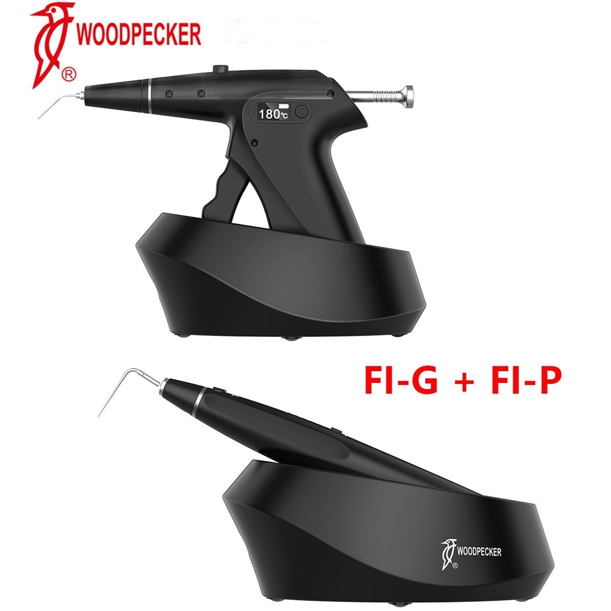 Woodpecker Dental Cordless Endo Fi-G Fi-P Gutta-Percha Obturation System Black