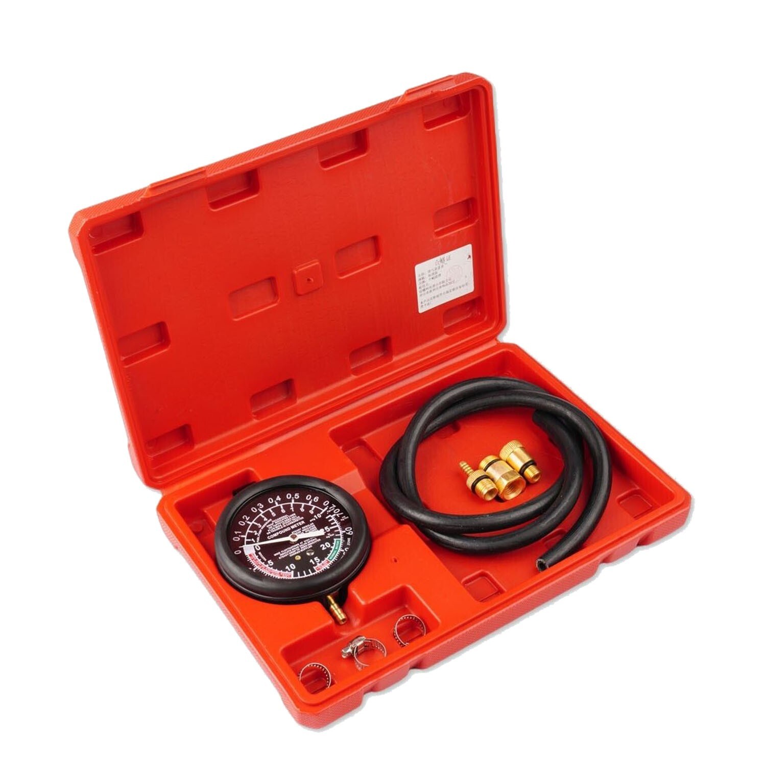 Car Catalytic Converter Gauge Tester Exhaust Blockage Pressure Gauge Meter