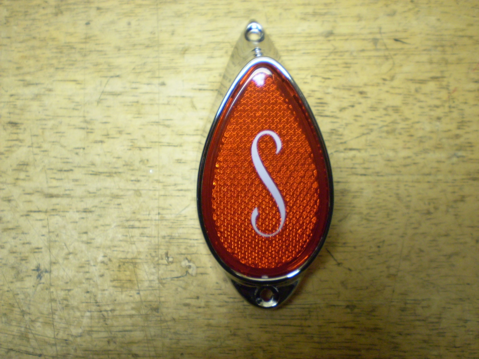 Schwinn Corvette Jaguar Twinn Middleweight Bicycle Teardrop S Fender Reflector