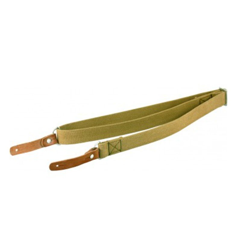 TAN Two Point Sling with Leather Strip for Model 47 SKS