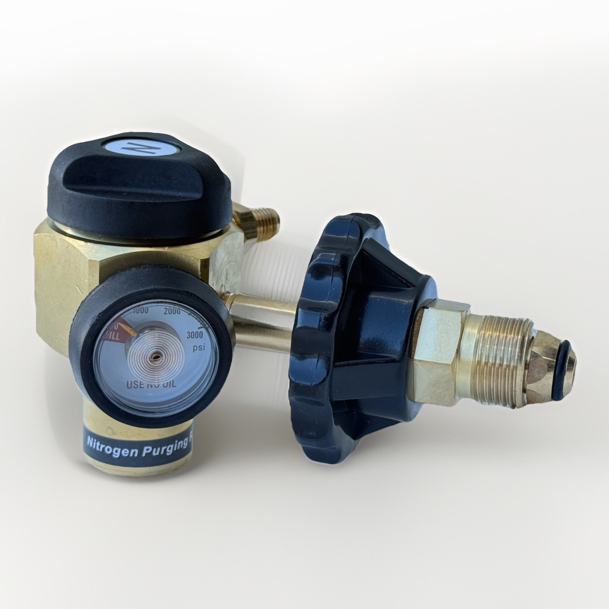 Nitrogen Purging Regulator 500PSI HVAC Gas Leak Testing Braze Welding