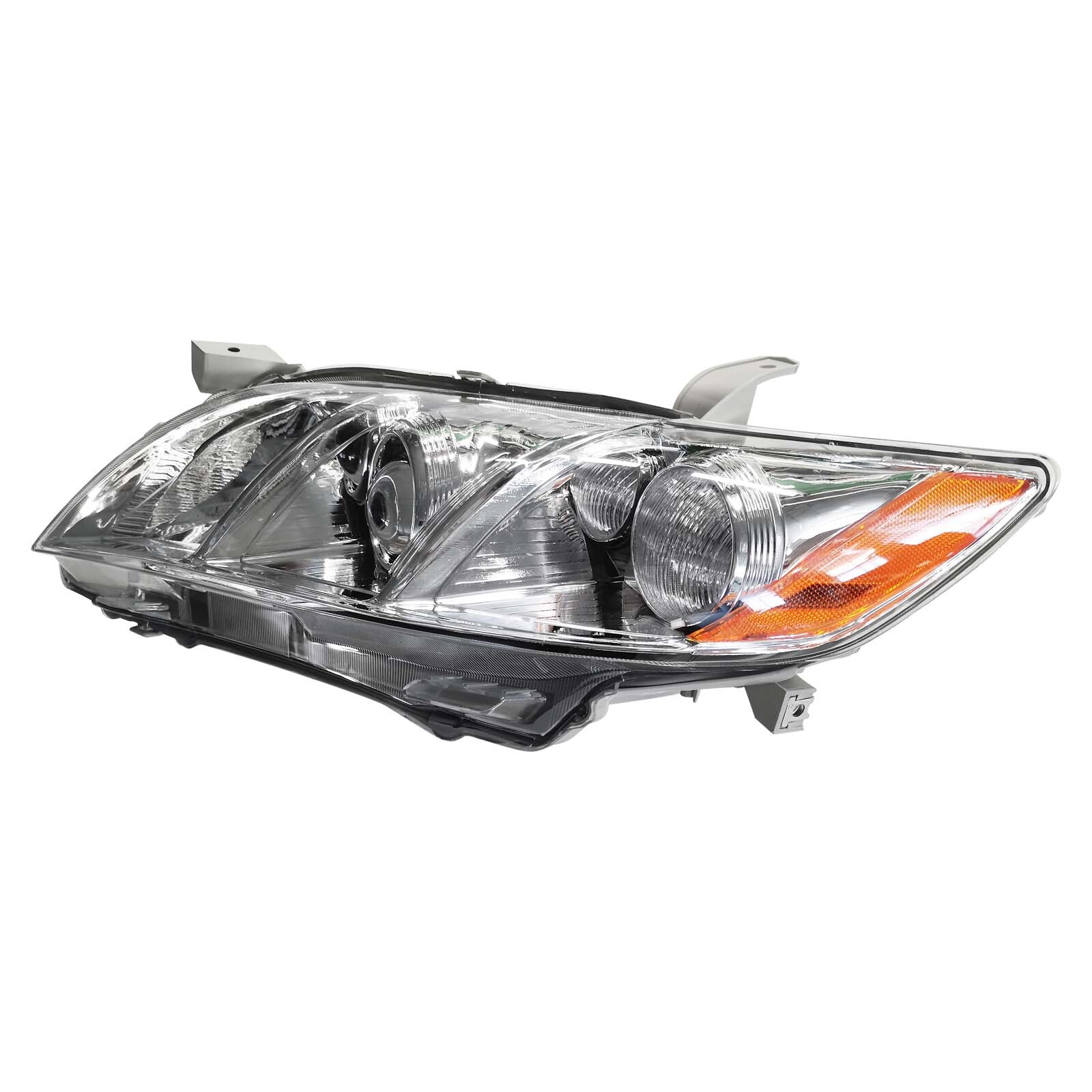 Right+Left Headlights For 2007 2008 2009 Toyota Camry Chrome Clear Projector