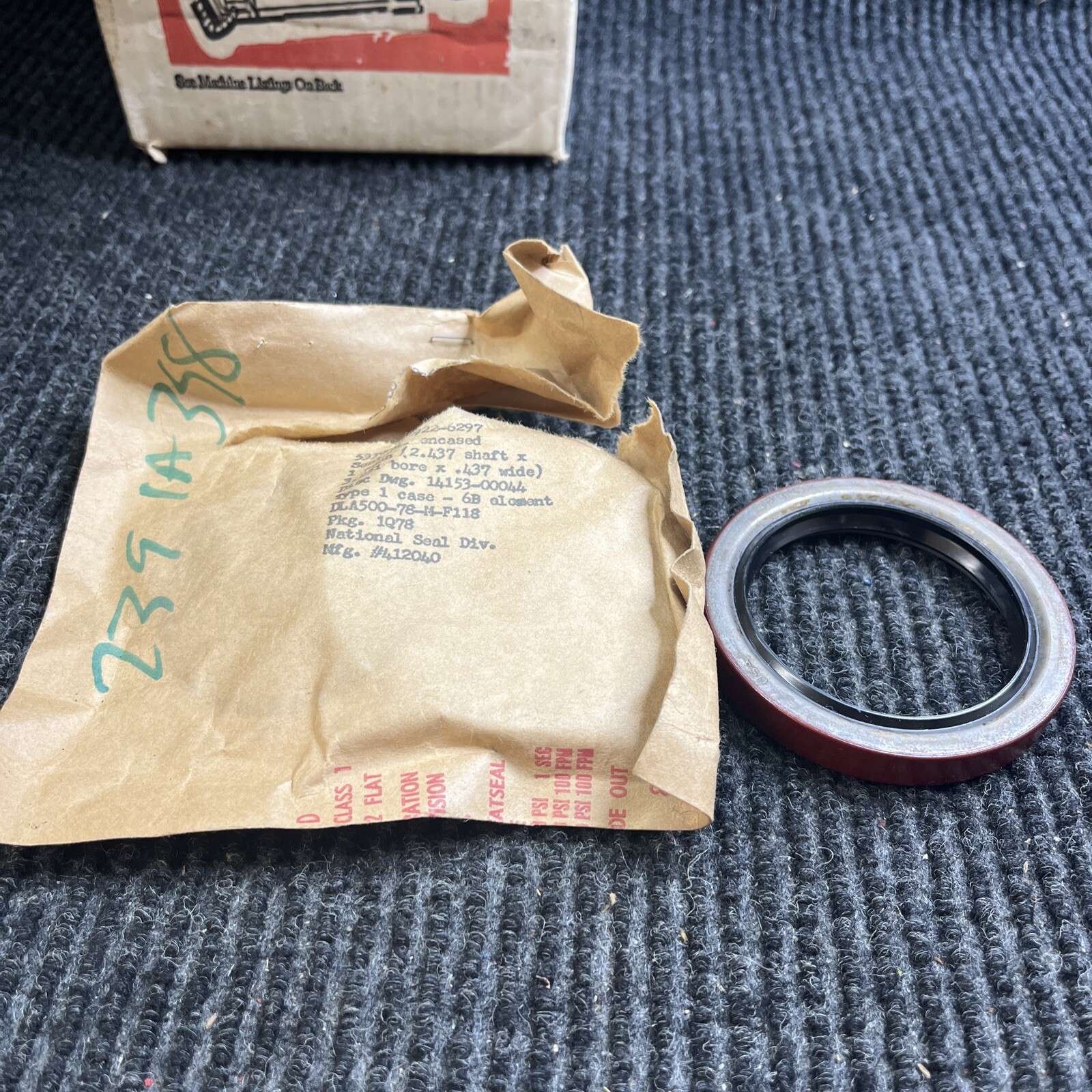 🔥🔥🔥412040 NATIONAL OIL SEAL Free Shipping (2.437x3.251x0.437)