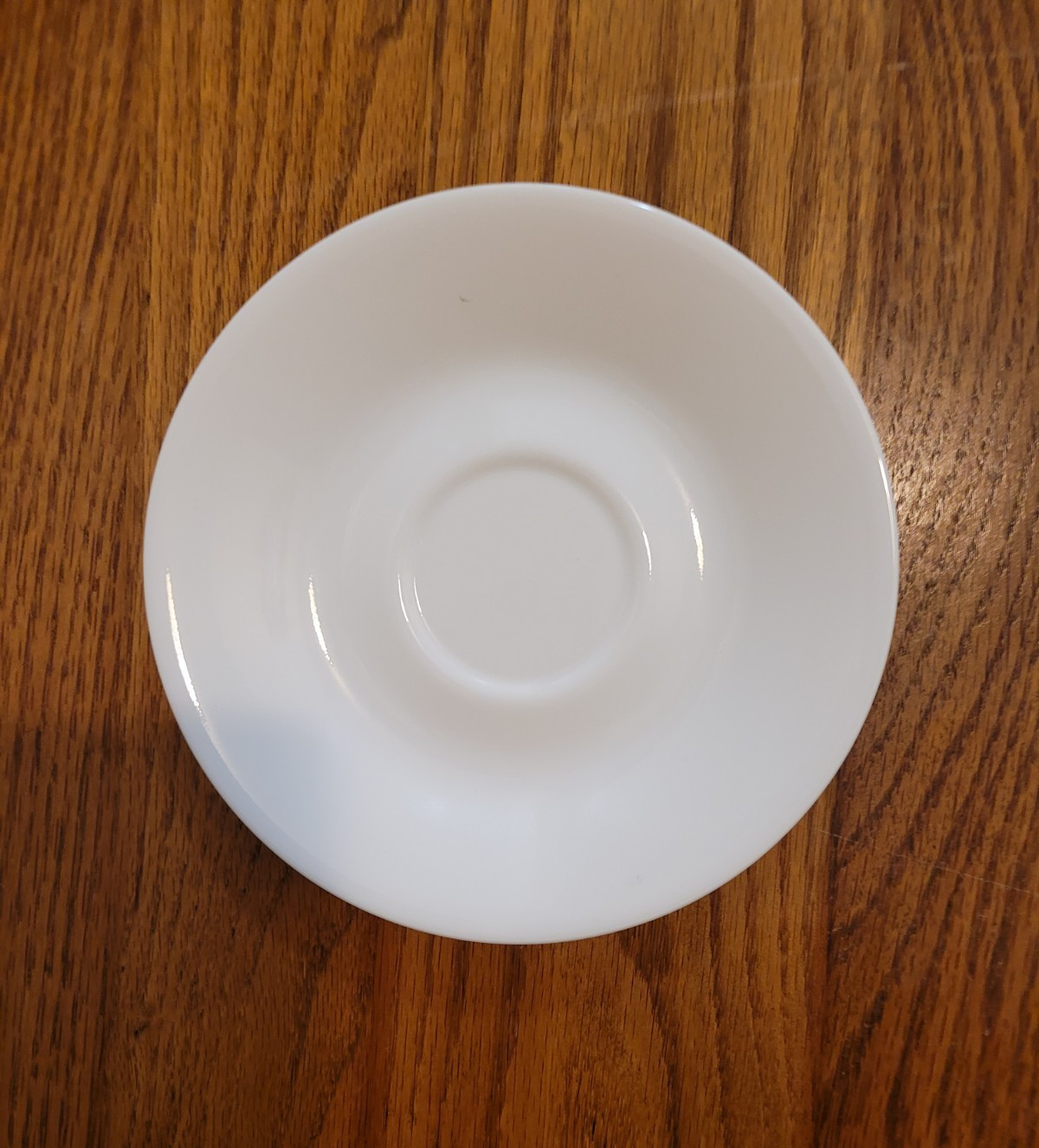 Set of 12 Corelle Winter Frost White Hooked Handle Cups and Saucers VGC