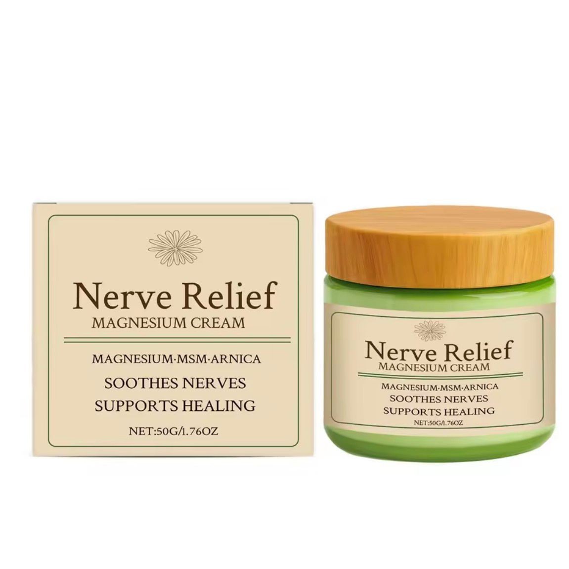 Total Relief Magnesium Cream, Nerve Relief Magnesium Cream