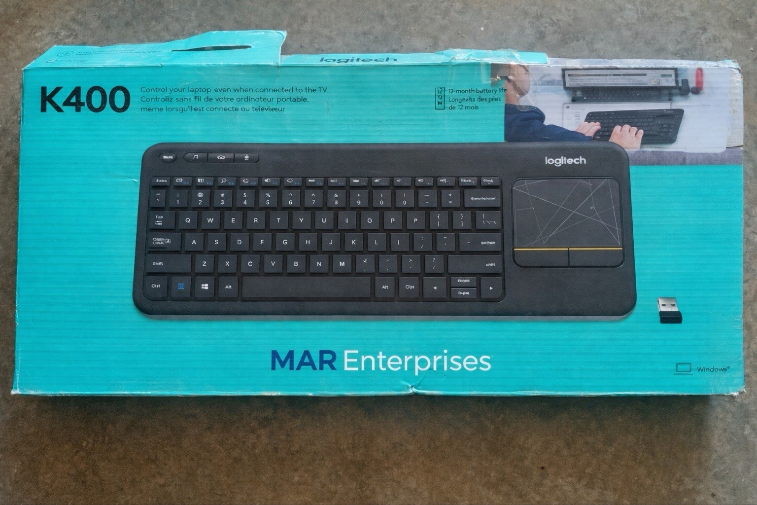 Logitech K400 (920-003070) Wireless Keyboard