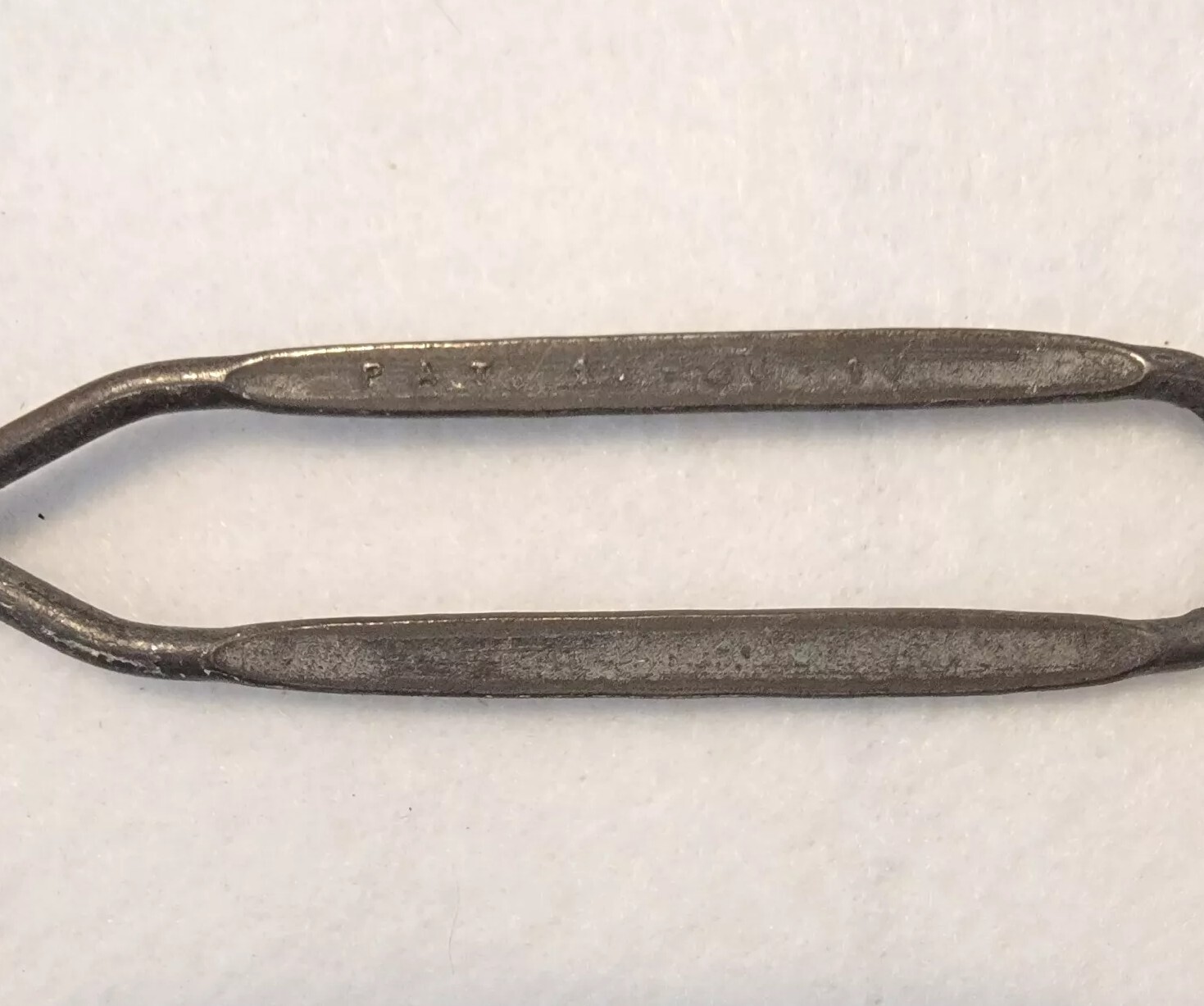 Antique 1914 Advertising Spoon / Bottle Opener - Wm. F. Burhenn Plumbing Heating