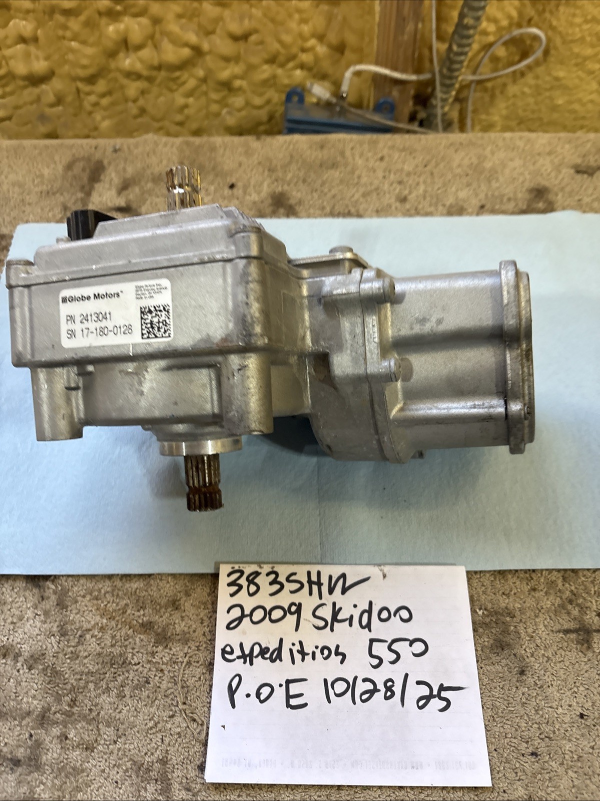 Power Steering Motor Gear Box 2016 Polaris RZR XP 1000 EPS 2413041 383