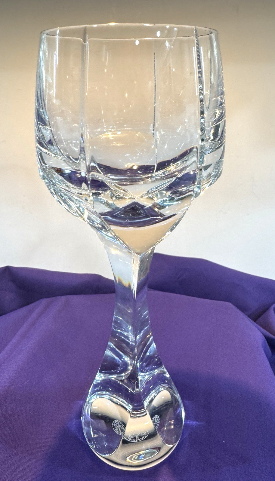 Baccarat Neptune Claret Wine 7 3/4  inch Glass (s) MINT & Guaranteed