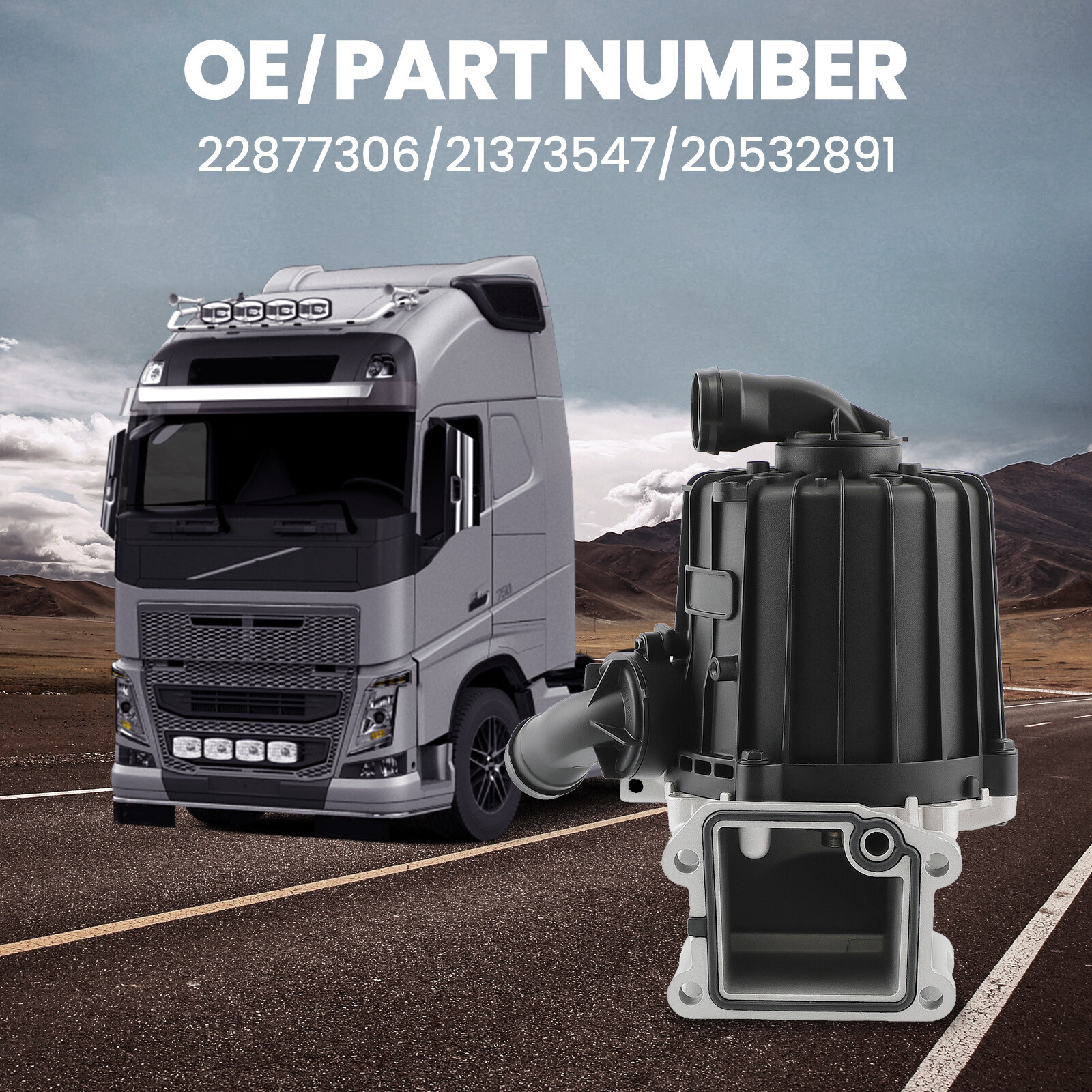 Crankcase Ventilation Separator 21373547/22877306 Gasket 20532891 For Volvo D13