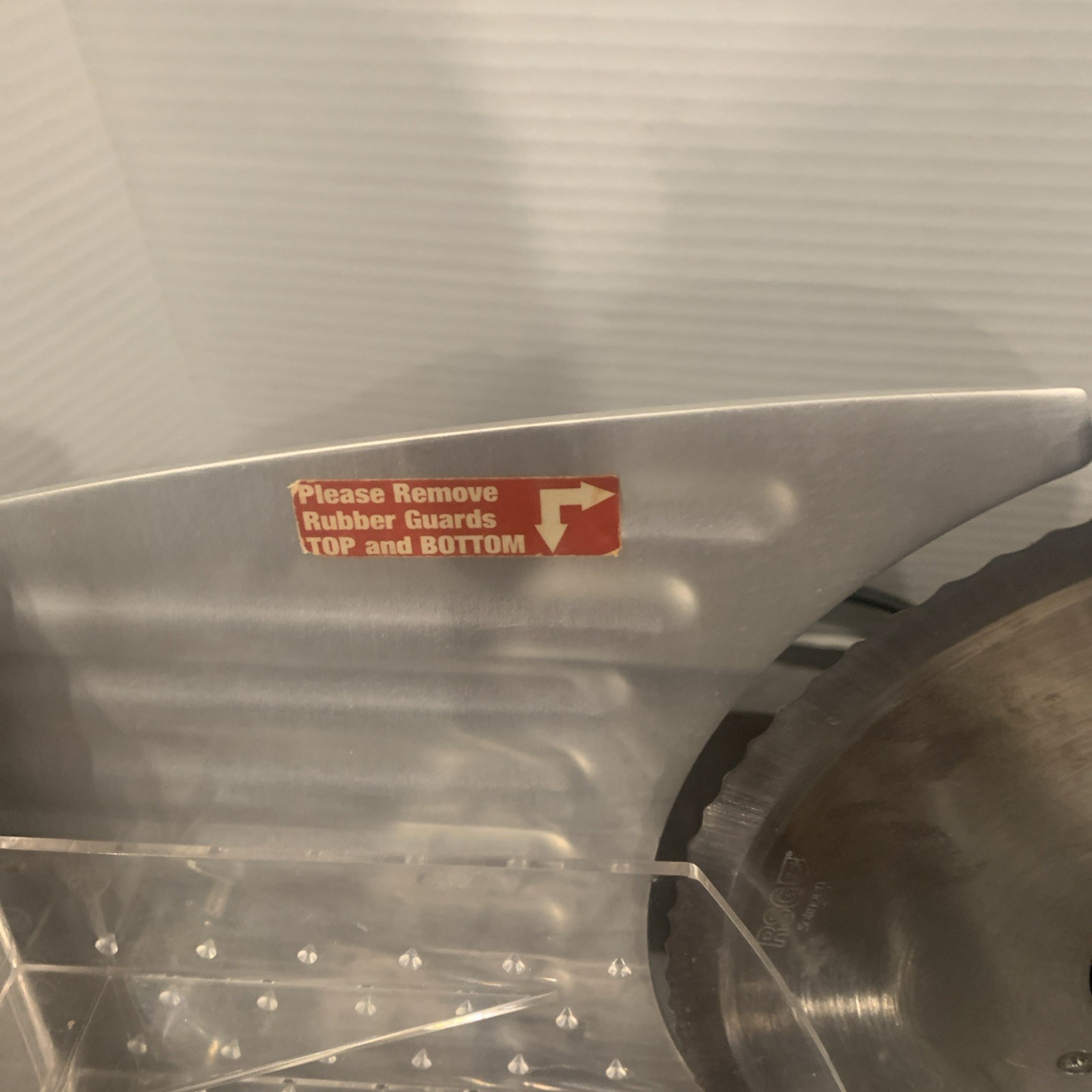 Waring Pro FS150 Professional Electric Food Slicer Premium Coated Steel Aluminum