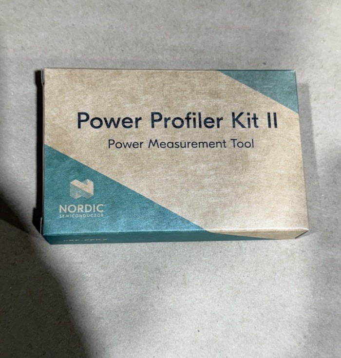 New Nordic NRF-PPK2 Power Profiler Kit II current monitor