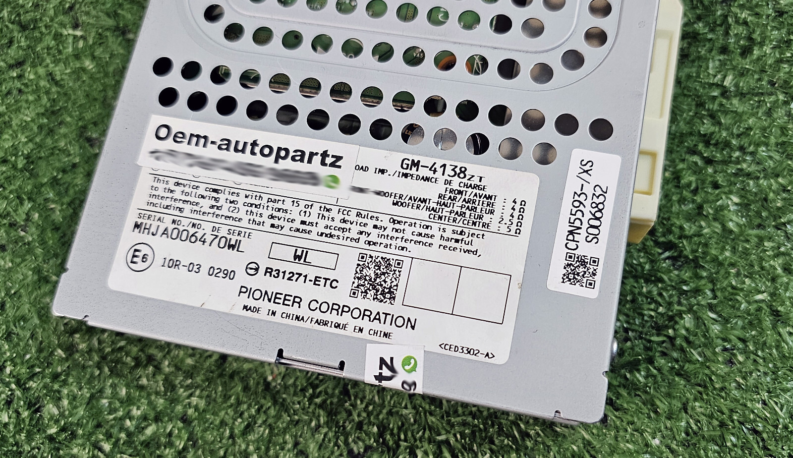 Lexus IS250 IS350 2014-2016 Factory 86280-53180 PIONEER AMPLIFIER OEM JDM USED