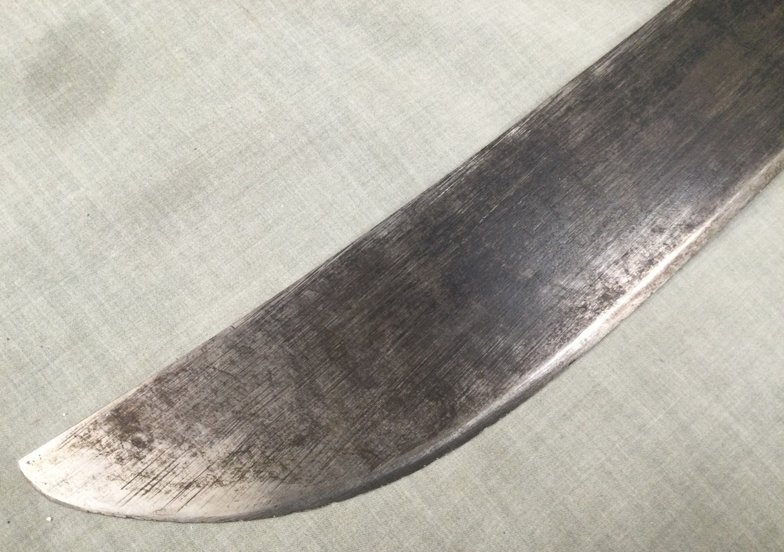 Vintage Machete Martindale 460 MADE IN ENGLAND - 21.5" Blade - Leather Sheath