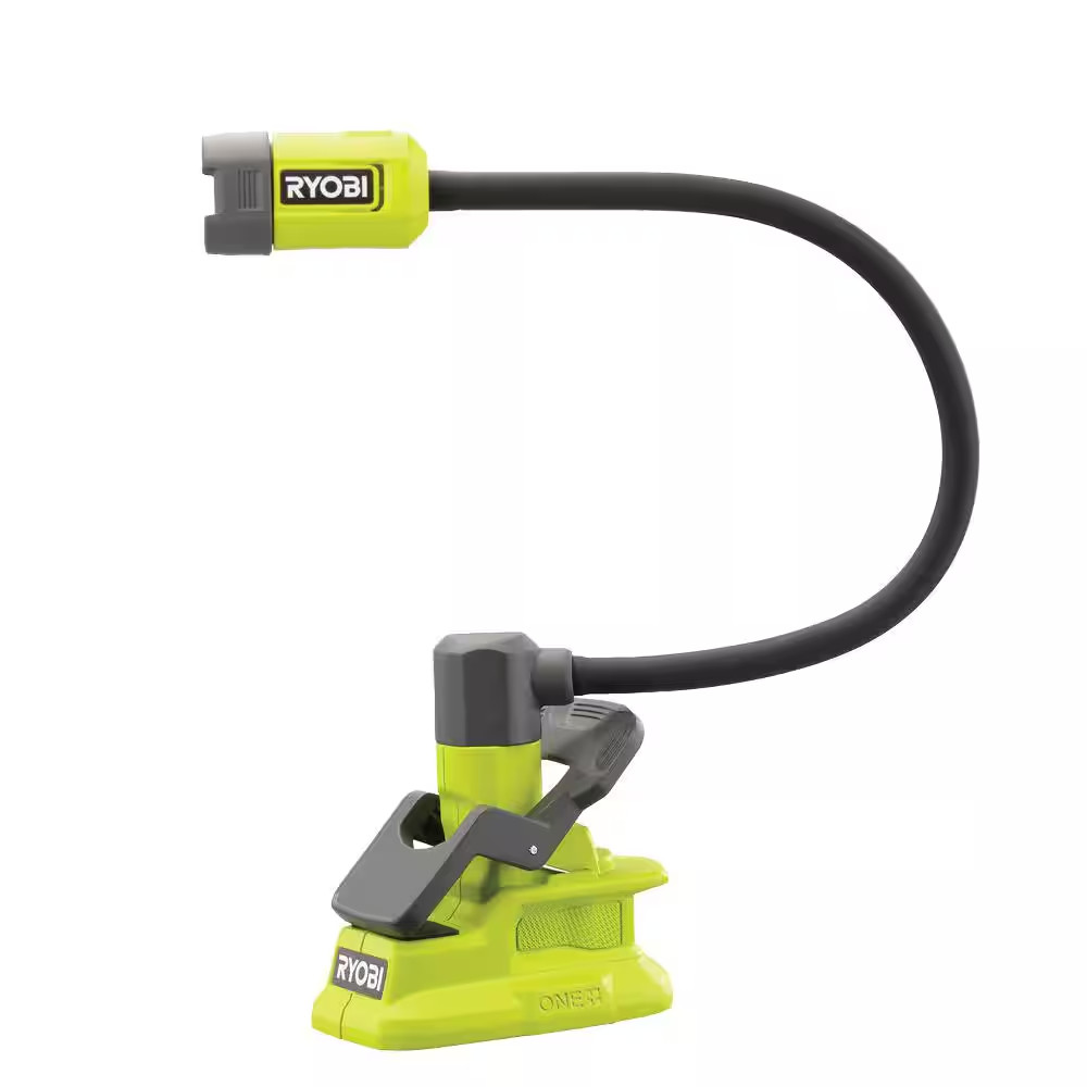 NEW RYOBI PCL665 - 18V Cordless Flexible LED Clamp Light (Bare Tool)